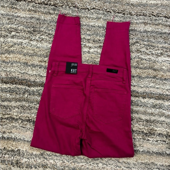 KUT From The Kloth High Rise Ankle Skinny Jeans Sz 4 NWT | KUT Ankle Skinny NEW* - Picture 3 of 15